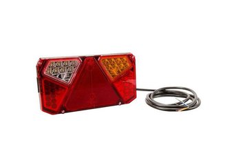 ELECTRICITE / ELECTRONIQU - COMPOSANTS - FEU ARRIÈRE LED RECTANGLE DROIT CÂBLÉ