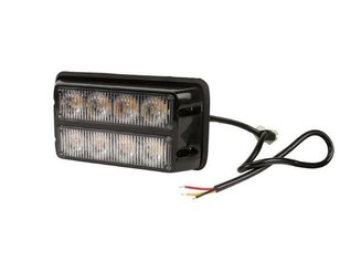 ELECTRICITE / ELECTRONIQU - COMPOSANTS - AVERTISSEUR FLASH LED ORANGE 8X3W