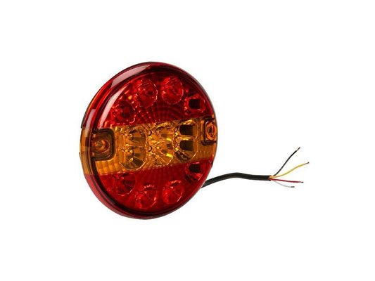 ELECTRICITE / ELECTRONIQU - COMPOSANTS - FEU ARRIÈRE LED ROND CÂBLÉ