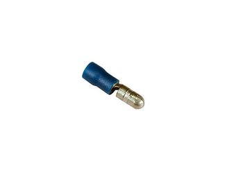 LIBRE SERVICE AGRICOLE - ELECTRICITE LISA - COSSE CYLINDRIQUE BLEUE MALE 5MM BLISTBLISTER DE 10 PI