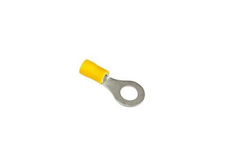 LIBRE SERVICE AGRICOLE - ELECTRICITE LISA - COSSE A SERTIR OEILLET JAUNE 8MM BLISTERDE 10 PIECES
