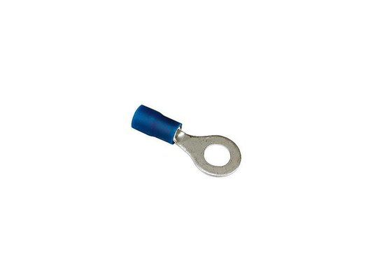LIBRE SERVICE AGRICOLE - ELECTRICITE LISA - COSSE A SERTIR OEILLET BLEUE 8MM BLISTERDE 10 PIECES