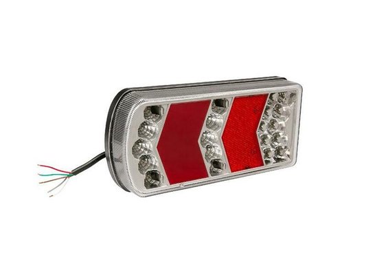 ELECTRICITE / ELECTRONIQU - COMPOSANTS - FEU ARRIÈRE LED RECTANGLE DROIT CÂBLÉ