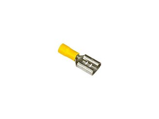 LIBRE SERVICE AGRICOLE - ELECTRICITE LISA - COSSE PLATE JAUNE FEMELLE 9,5 MM