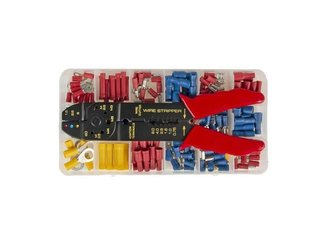 ELECTRICITE / ELECTRONIQU - COMPOSANTS - COFFRET DE COSSES AVEC PINCES
