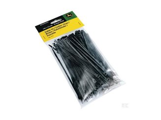 LIBRE SERVICE AGRICOLE - ELECTRICITE LISA - COLLIER RILSAN LG140MM X 3,6MM LOT 100 PNOIR