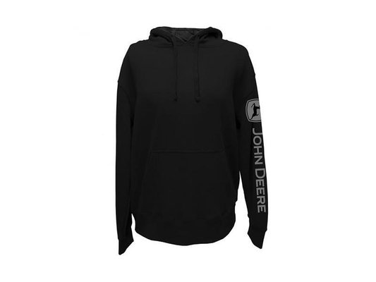 VÊTEMENTS - VETEMENTS DE TRAVAIL - SWEAT A CAPUCHE JOHN DEERE NOIR