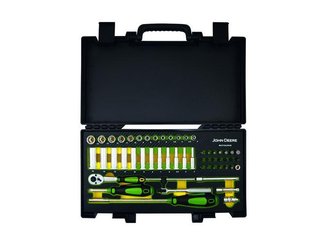 LIBRE SERVICE AGRICOLE - OUTILS KING TONY / JD - JEU DE CLES A DOUILLES 54 PIECES JOHN DEERE