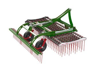 VOIRIE ENVIRONNEMENT - DESHERBAGE - PEIGNE MULTI FONCTION JOKER 1800 HEGE