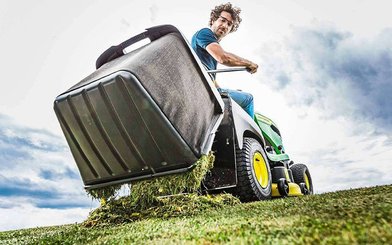 TONDEUSE AUTOPORTEE - AUTOPORTEE EJECT AR - TRACTEUR TONDEUSE JOHN DEERE X167R