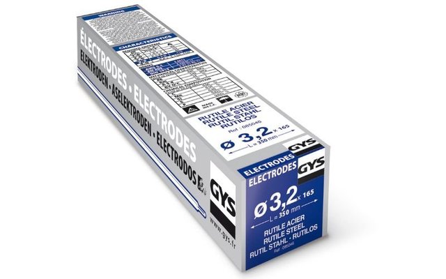 LIBRE SERVICE AGRICOLE - EQUIPEMENTS ATELIER - 165 ELECTRODES RUTILES 3,2MM GYS