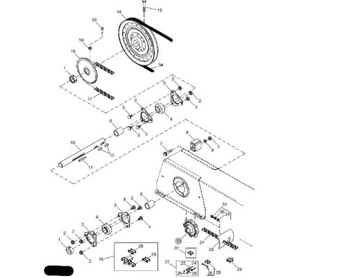 MOISSON - PIECES GRANDES CONSO - SEGMENTS DE PIGNON
