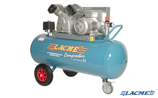 ATELIER & OUTILLAGE - COMPRESSEUR - COMPRESSEUR COMPRESTAR 27 V 150 TRIPHASE LACME