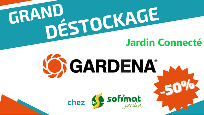 Gardena : Promotion -50% sur notre Gamme Connectée