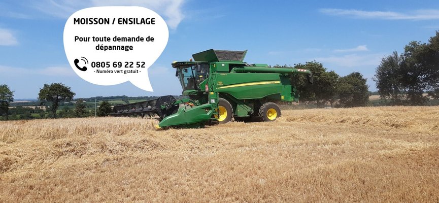 Moisson / Ensilage : Service d'astreinte