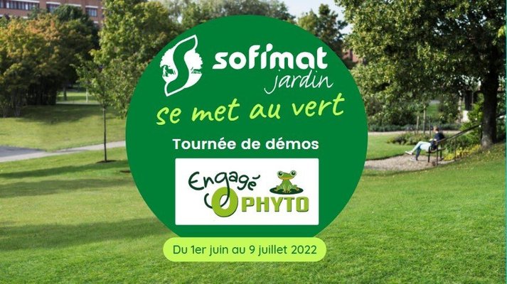 Tournée démos zéro phyto Sofimat jardin : Découvrez des matériels respectueux de l'environnement