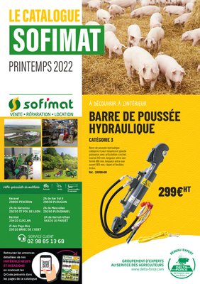 Offres magasin et matériels - Catalogue Delta Force printemps 2022