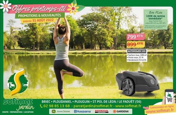 Offres promotionnelles et nouveautés 2022