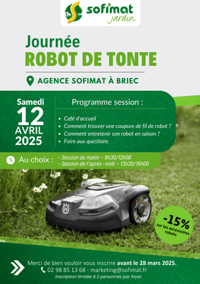 Journée robots de tonte