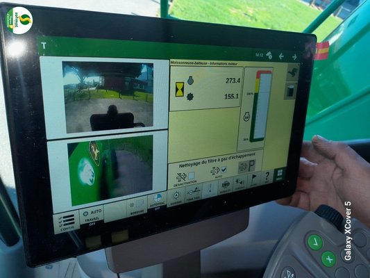 Moissonneuse batteuse John Deere T660HM