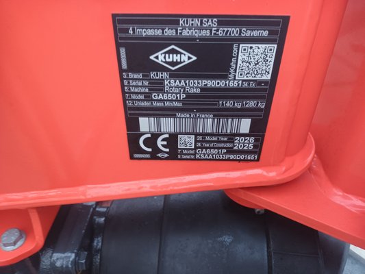 Andaineur Kuhn GA6501P