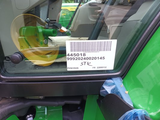 Tracteur agricole John Deere 6R185