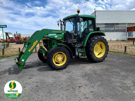Tracteur agricole John Deere 6110CTC4RM