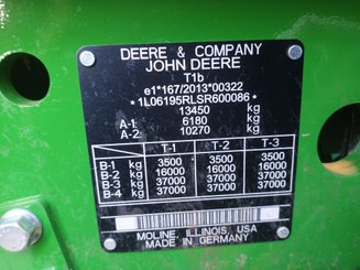 Tracteur agricole John Deere 6R195 - 3
