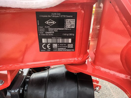 Andaineur Kuhn GA6501P