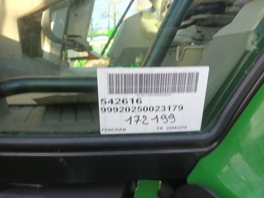 Tracteur agricole John Deere 6R175