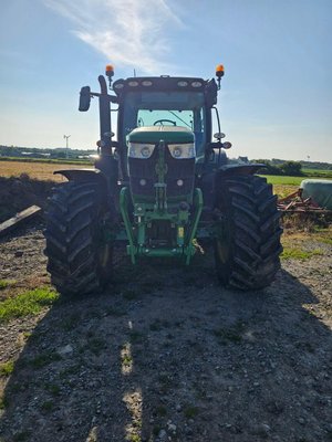 Tracteur agricole John Deere 6R155