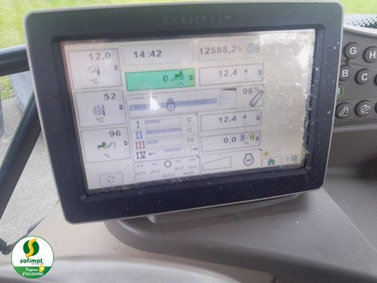 Tracteur agricole John Deere 6210R