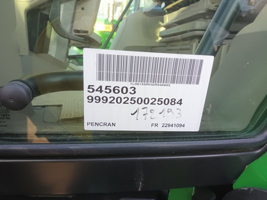 Tracteur agricole John Deere 6R155