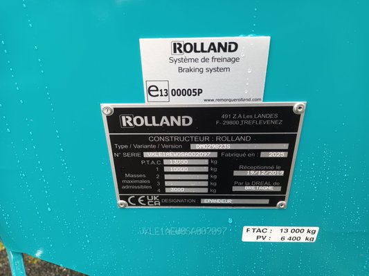 Épandeur à fumier Rolland RF5517