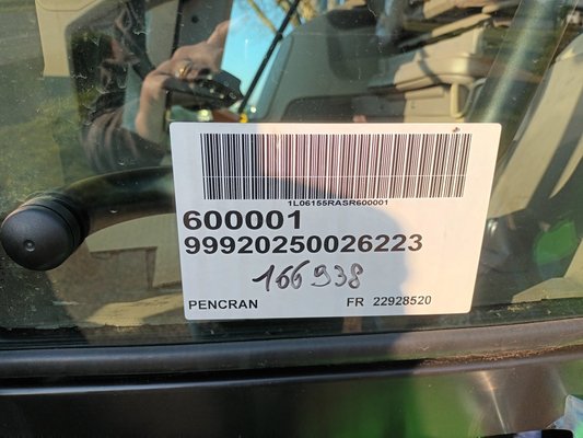 Tracteur agricole John Deere 6R155