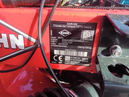 Andaineur Kuhn GA7631P