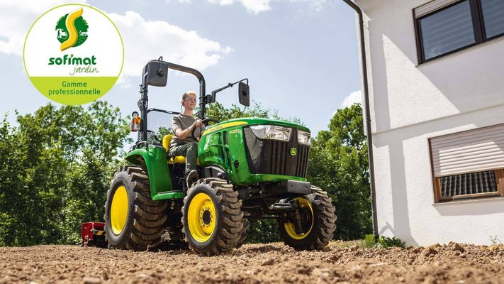 Micro tracteur John Deere Microtracteur utilitaire compact 3025E