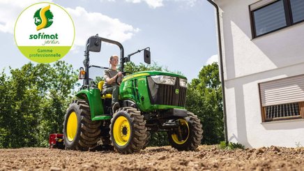 Micro tracteur John Deere Microtracteur utilitaire compact 3025E - 1
