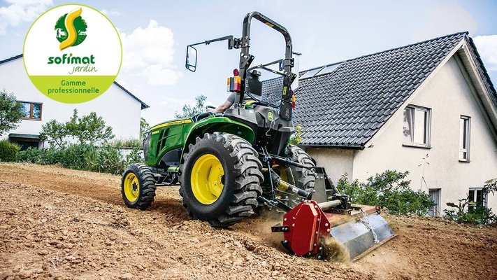 Micro tracteur - Microtracteur utilitaire compact 3025E