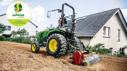 Micro tracteur John Deere Microtracteur utilitaire compact 3025E - 1