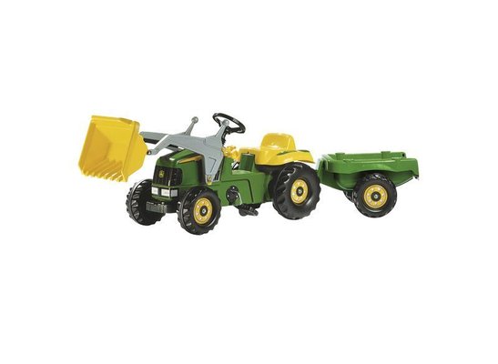 Accessoire - TRACTEUR A PEDALE + REMORQUE ET CHARGEUR JOHN DEERE MCR023110000 