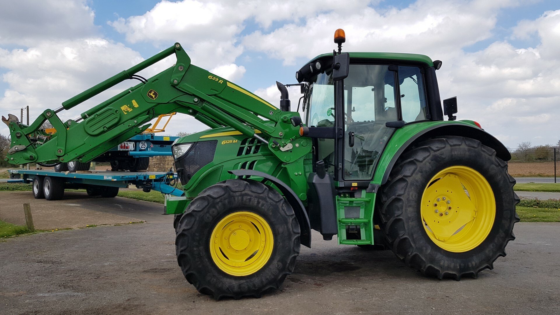 Tracteur Agricole John Deere 6125m A Vendre Sur Sofimat