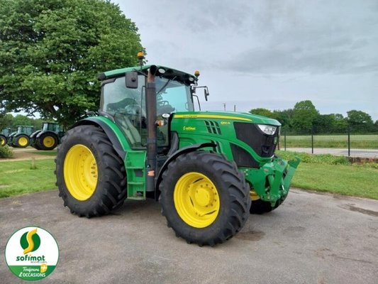 Tracteur agricole John Deere 6150R