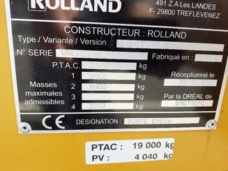 Remorque Rolland PORTE-ENGIN PORTE-ENGINS PORTE ENGIN ENGINS ROLLAND PE150 PE 150 - 2