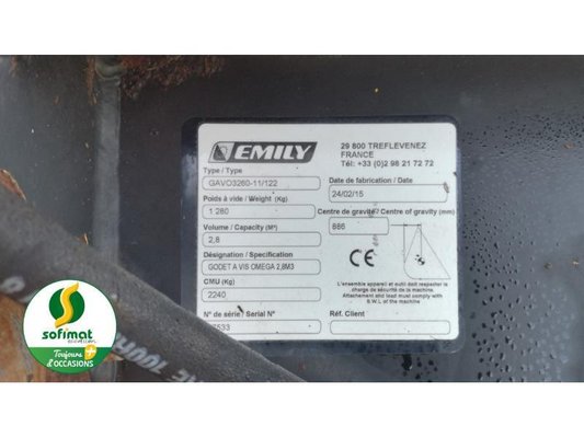 Godet désileur Emily GAV03260