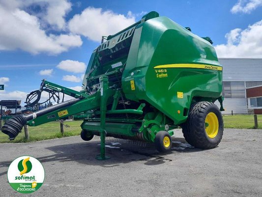 Presse à balles rondes John Deere V461R