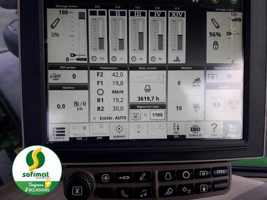 Tracteur agricole John Deere 6175R