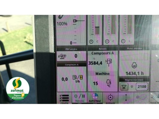 Tracteur agricole John Deere 6130R