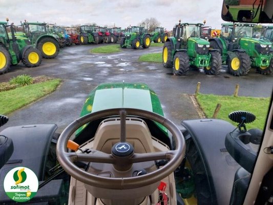 Tracteur agricole John Deere 6R165