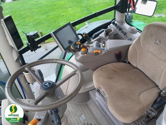 Tracteur agricole John Deere 6R195